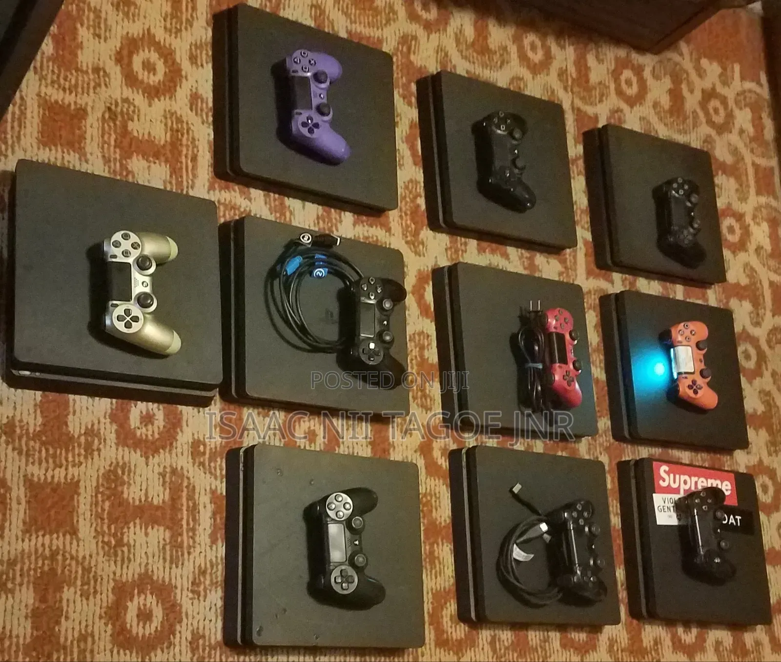 Ps4 Slim With One Controller With 5 Games.