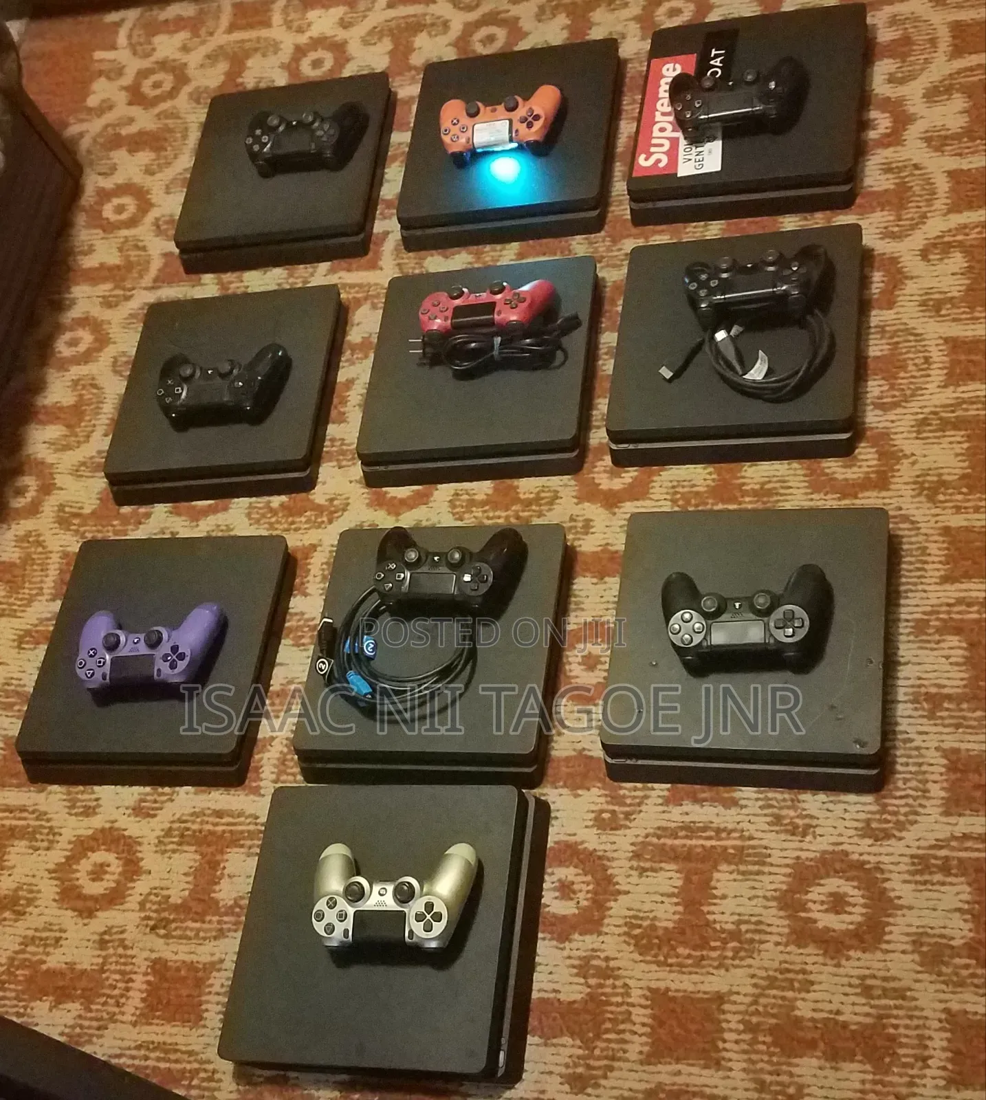 Ps4 Slim With One Controller With 5 Games.