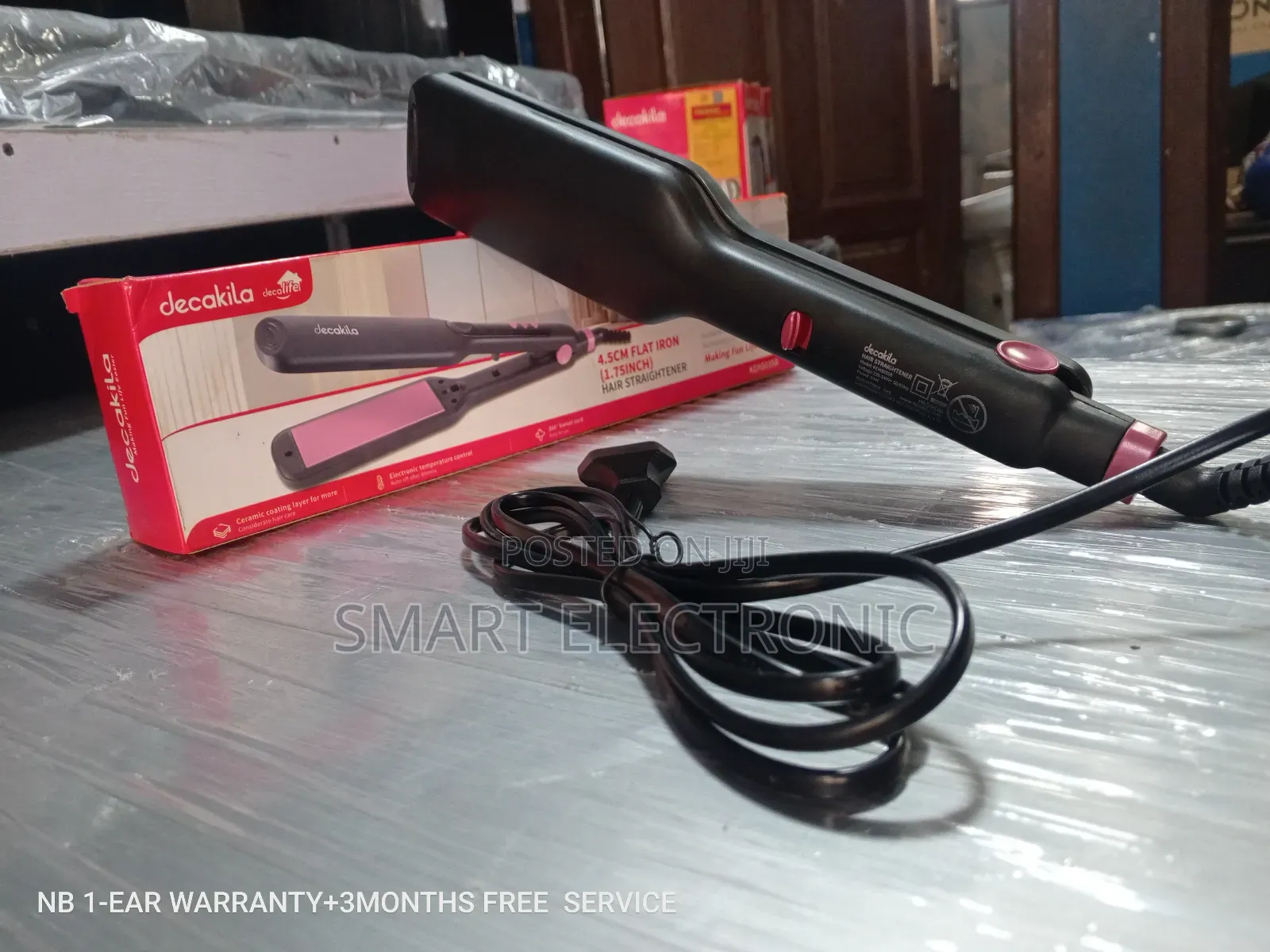 Decakila Hair Straightener 4.5CM (1.75INCH) KEHS035B