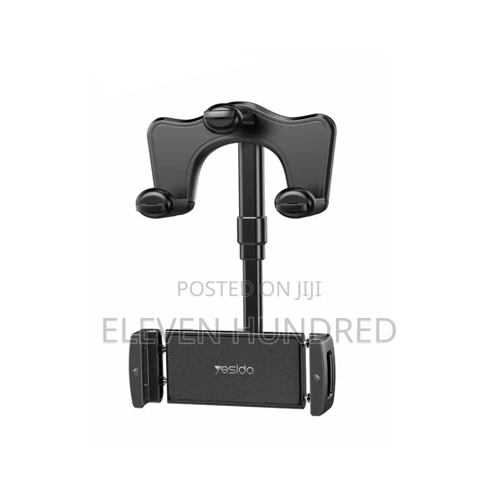 Tablet Holder on Car Rearview Mirror
