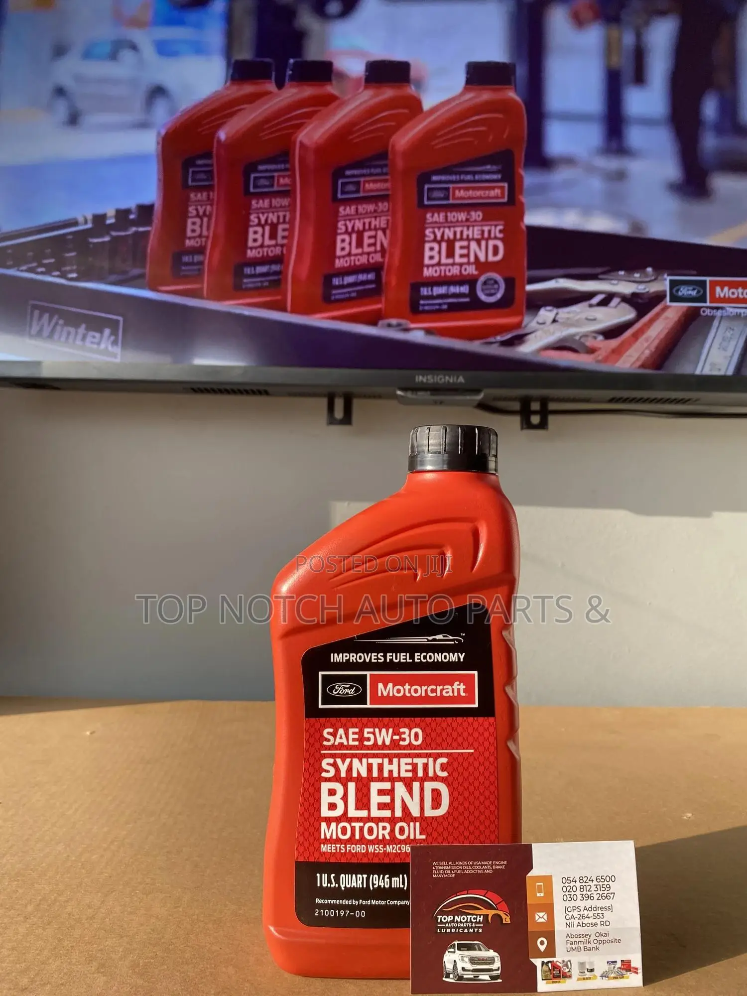 USA Motorcraft SAE 5w-30 Synthetic Blend