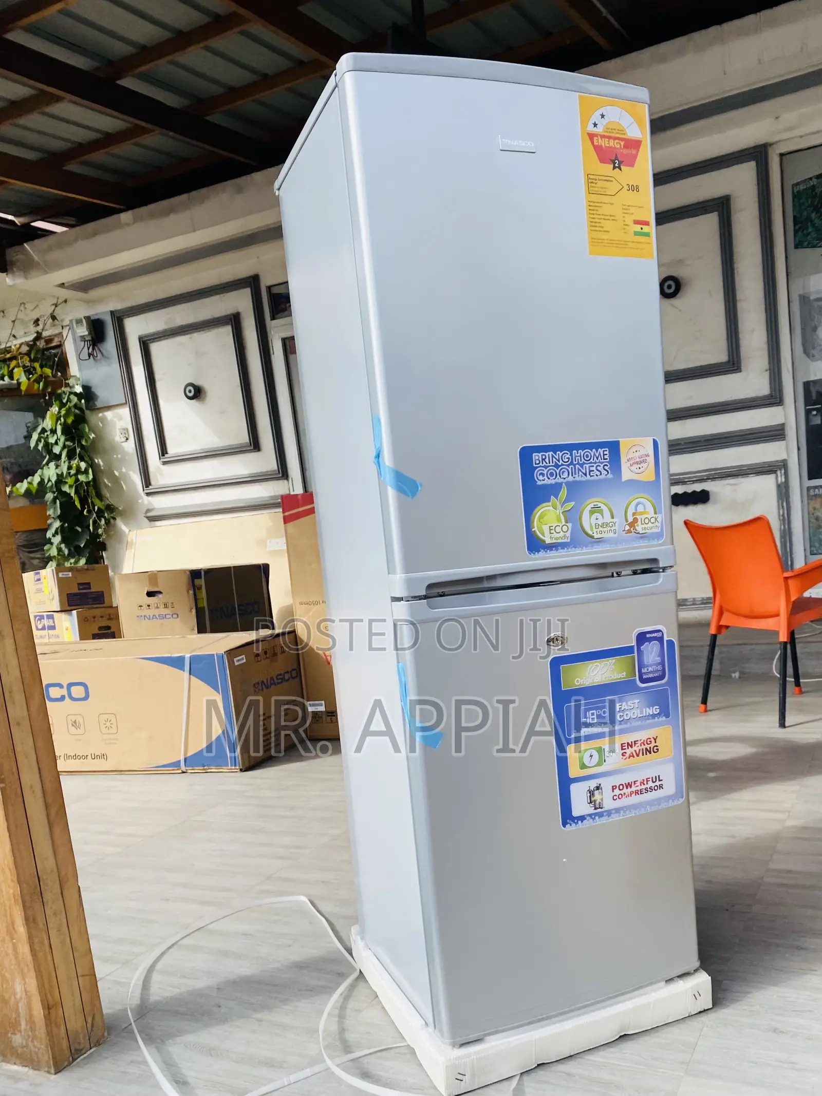 Quality Nasco Nasf2-20 Fl. 145L Top Mount Freezer Fridge 