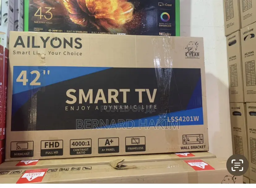 Ailyons 42” Smart Digital Satellite Tv