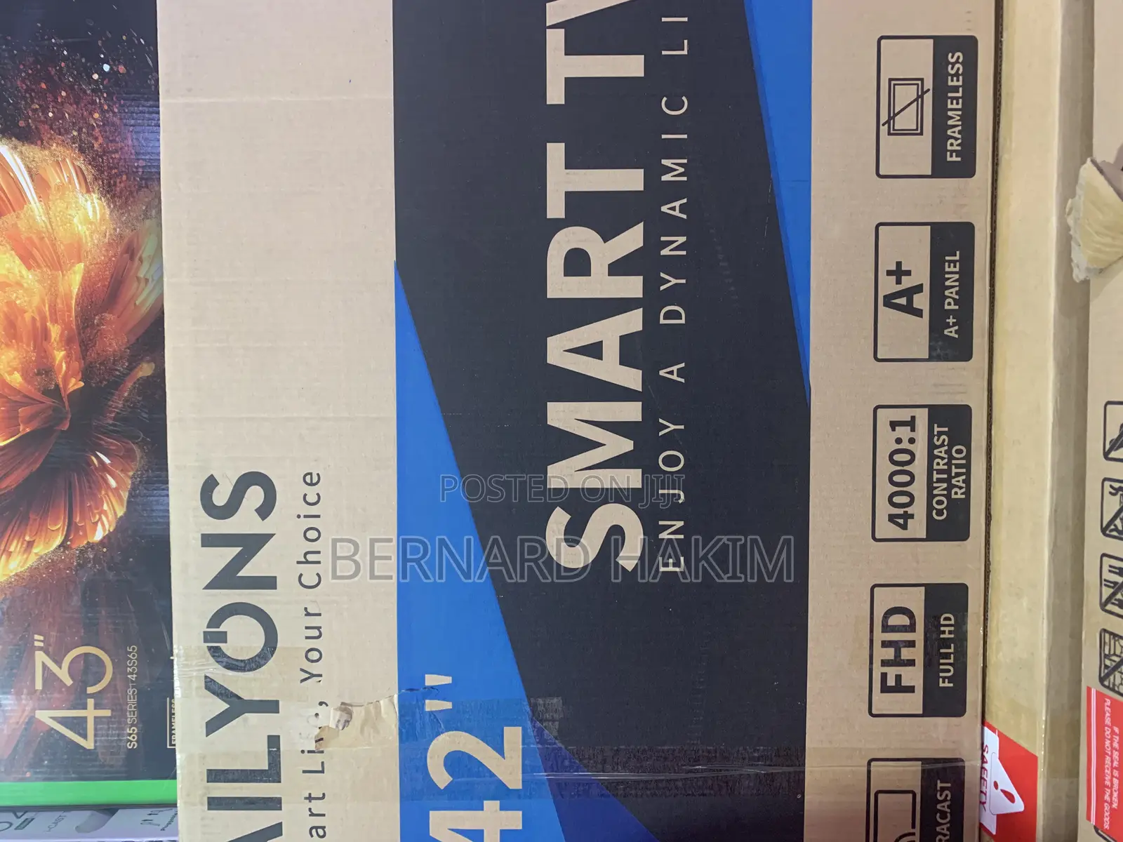 Ailyons 42” Smart Digital Satellite Tv