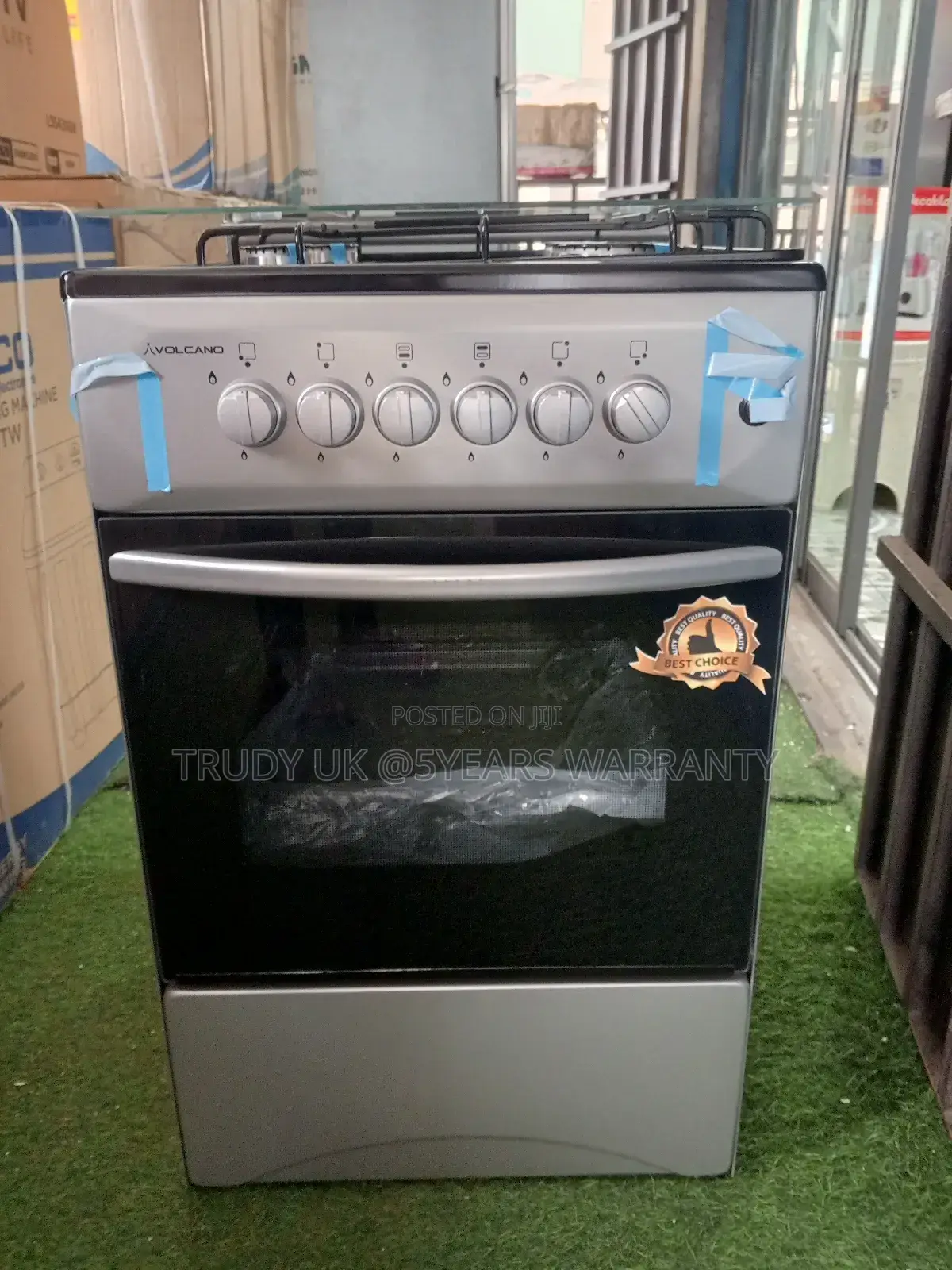 Brand Avolcano Export Gas Cooker+Free Standing Oven 50×50