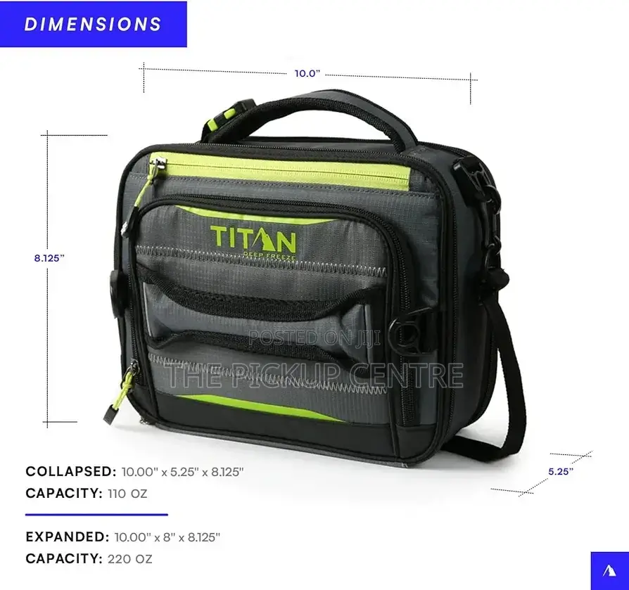 Titan Deep Freeze Fridge Cold Expandable Insulated