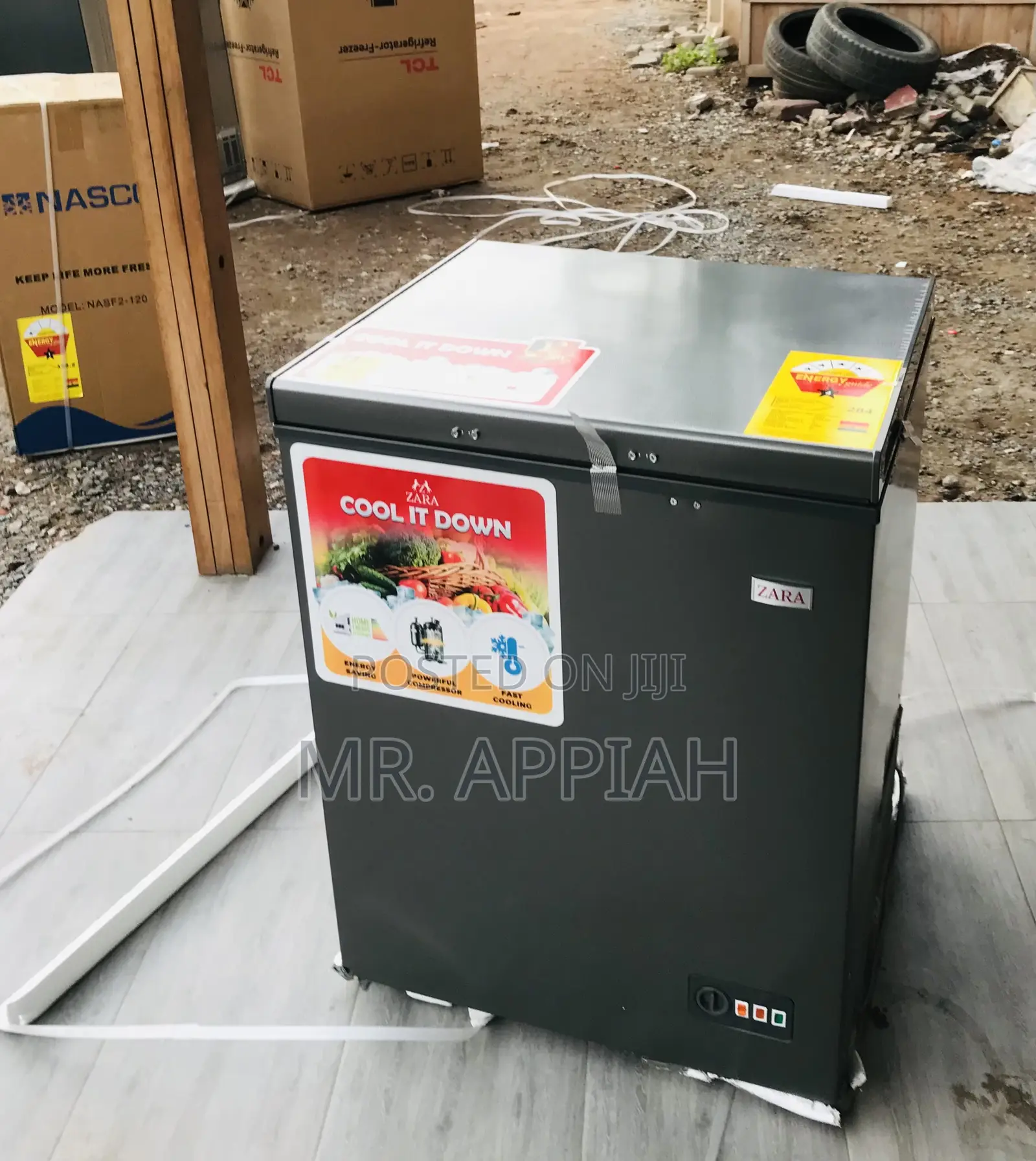 Long Lasting Zara 147L Single Door Electric Freezer(200) 