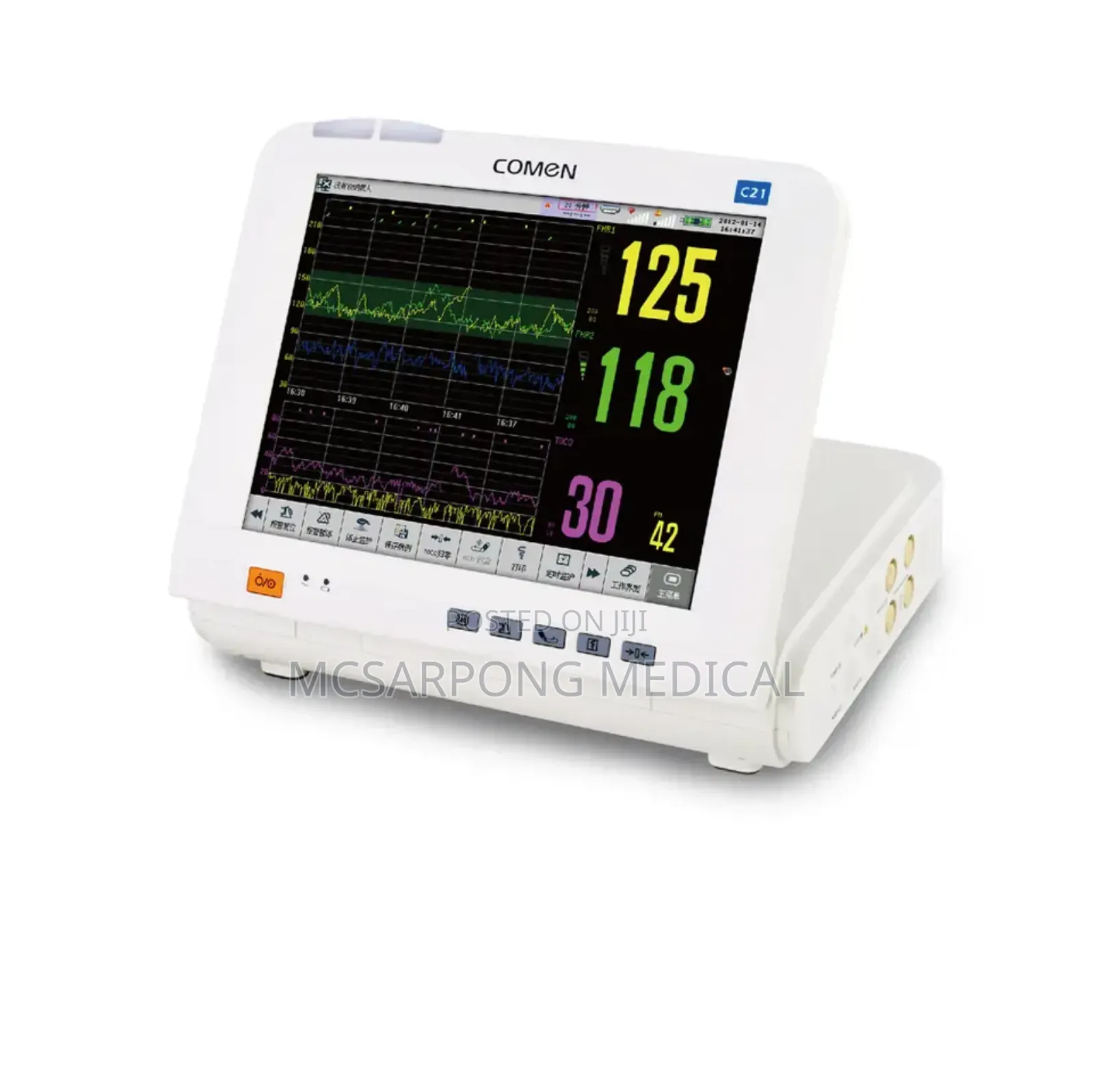 Fetal Monitor CTG Machine ( Twins Fetal Monitor)