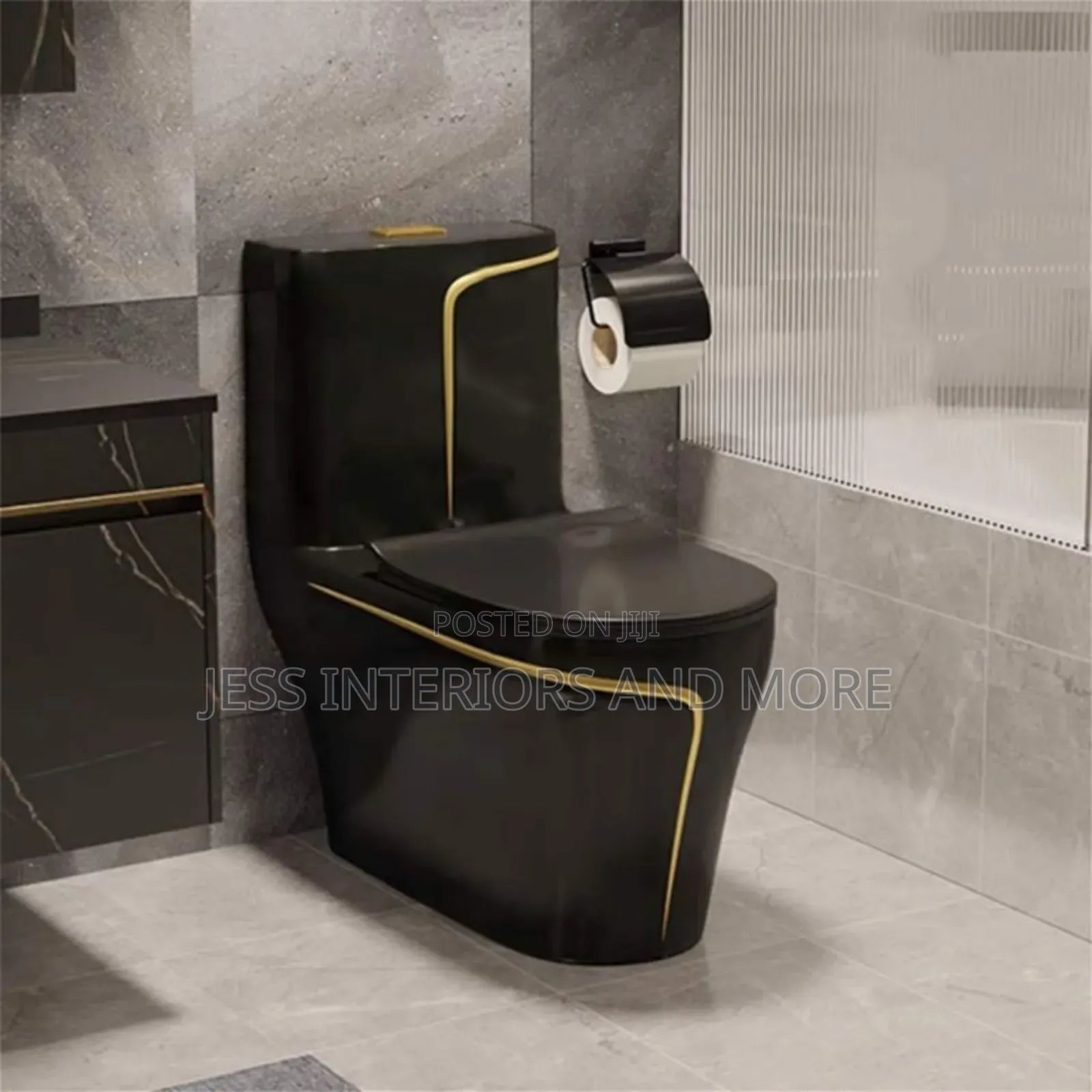 Toilet Bowl/ Water Closet(Black)