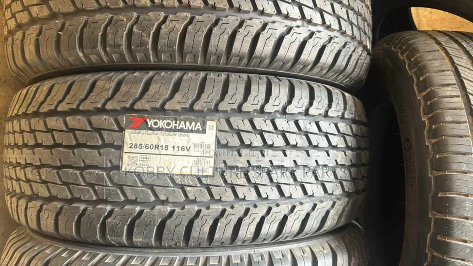 Original Yokohama 285/60r18 Tyres Available for All Cars