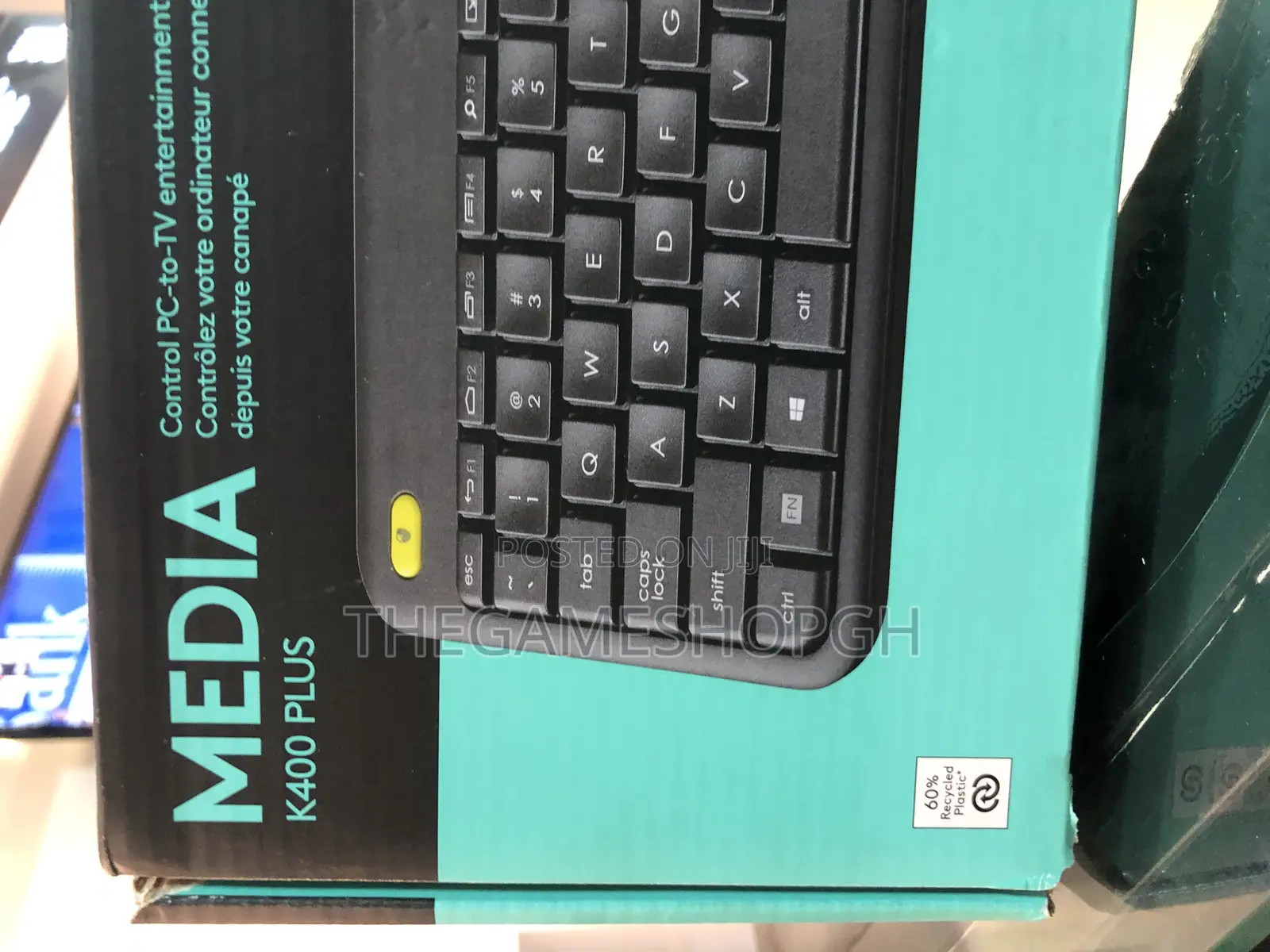 Logitech Wireless Keyboard With Built in Mouse