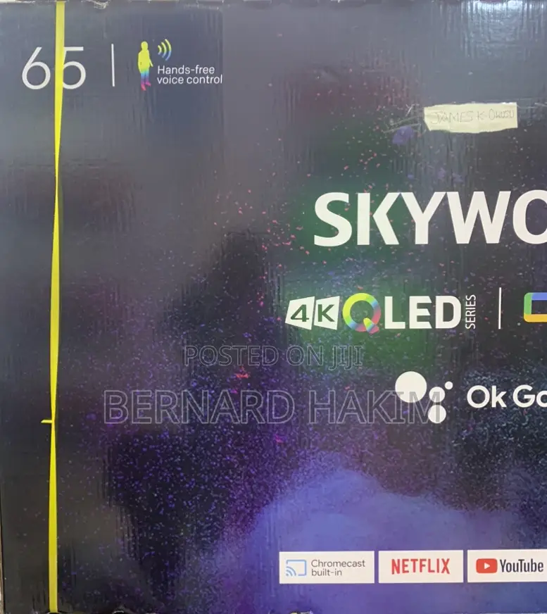 Skyworth 65” Qled Google Tv