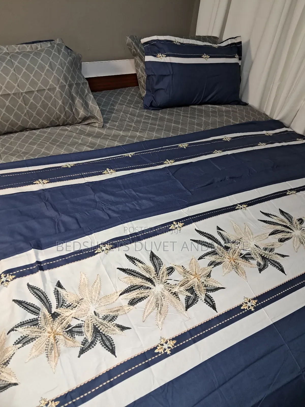 Flowered Bedsheet