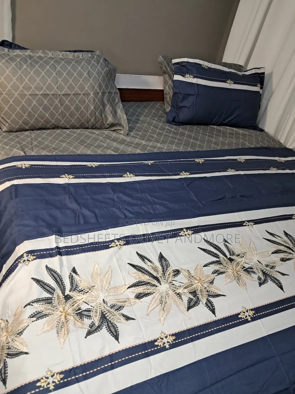 Flowered Bedsheet