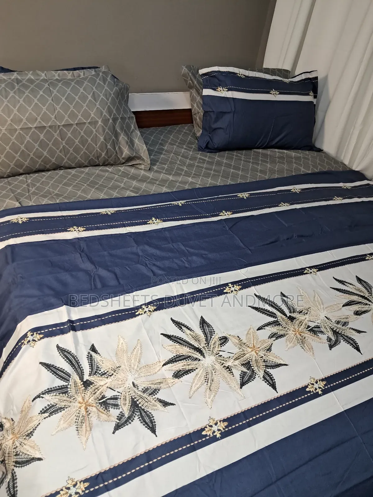 Flowered Bedsheet