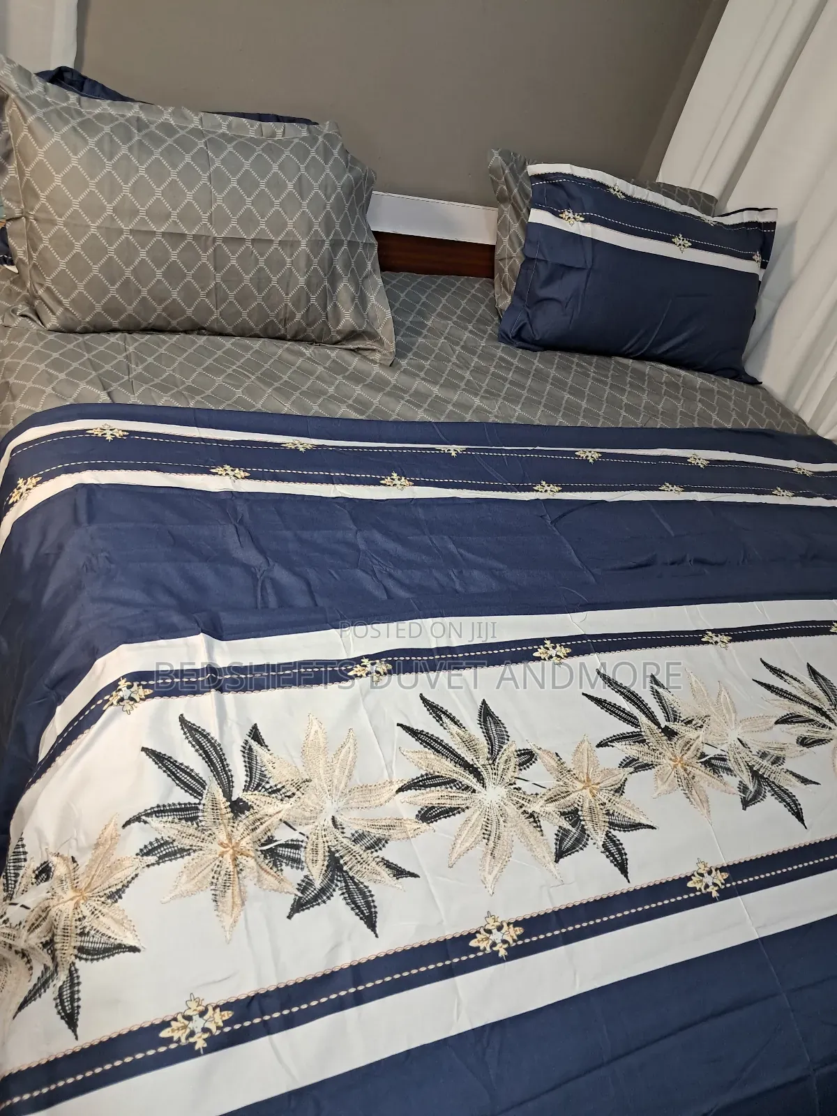 Flowered Bedsheet
