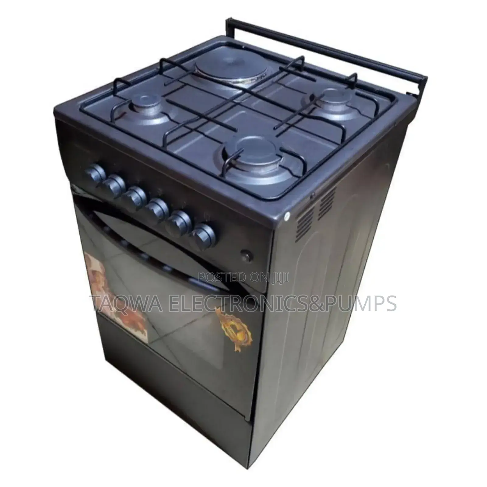 Oven and Grill, 4 Burner Gas Cooker _Volcano