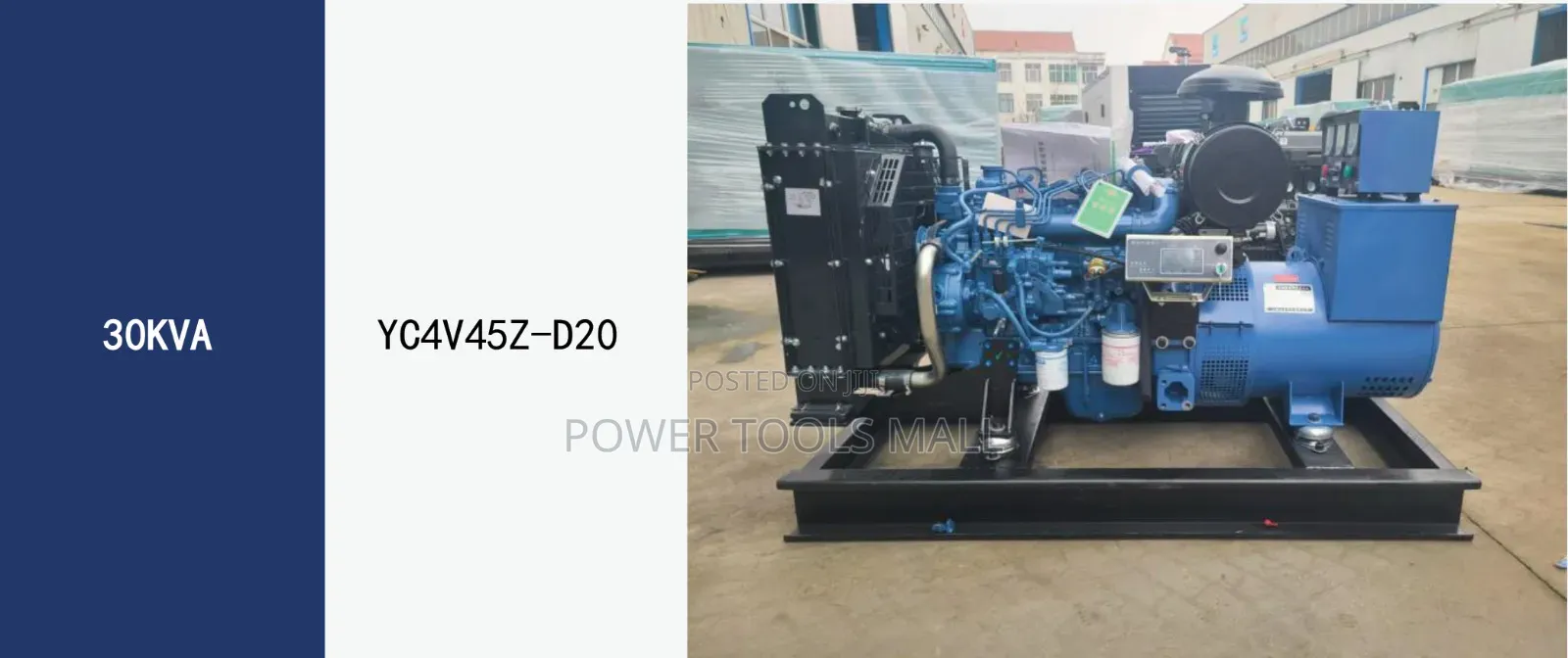 Yuchai 30kva Silent Generator YC4V45Z-D20