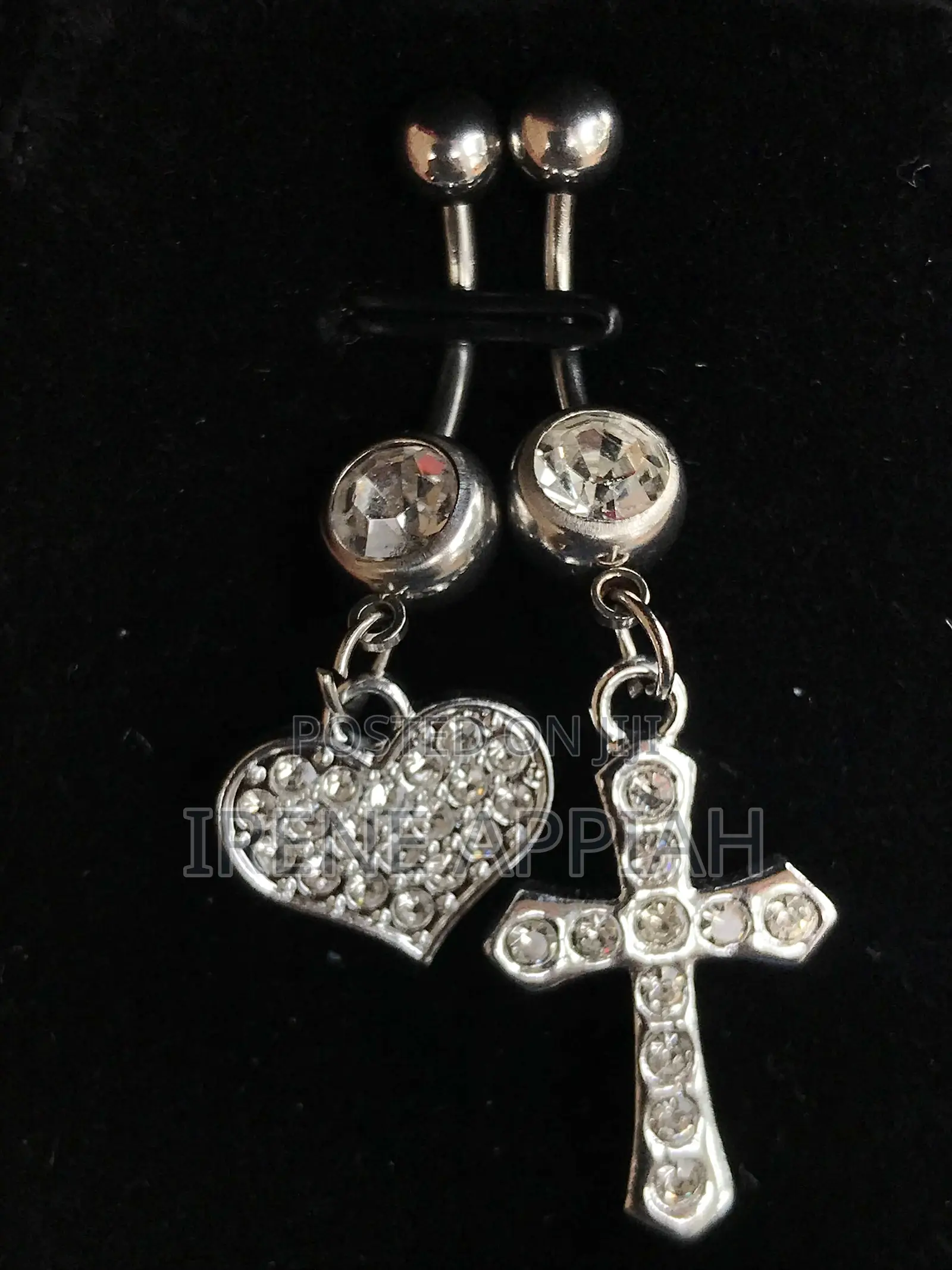 Belly Rings for Pierced Buttons
