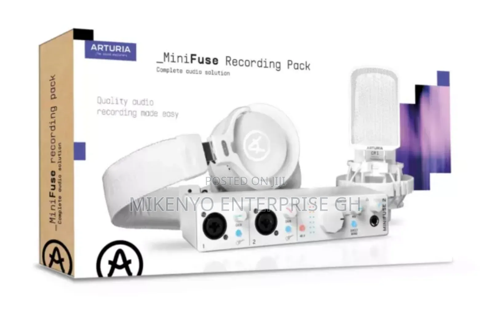 Arturia Minifuse Recording Pack Audio Interface