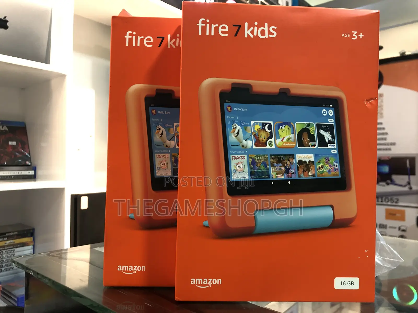 New Amazon Fire 7 Kids Edition 2022 16 GB Red