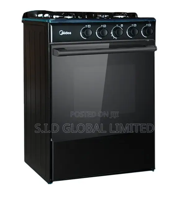 Perfect Midea-4 Burner-Gas-Cooker-M-Sniper60-Black