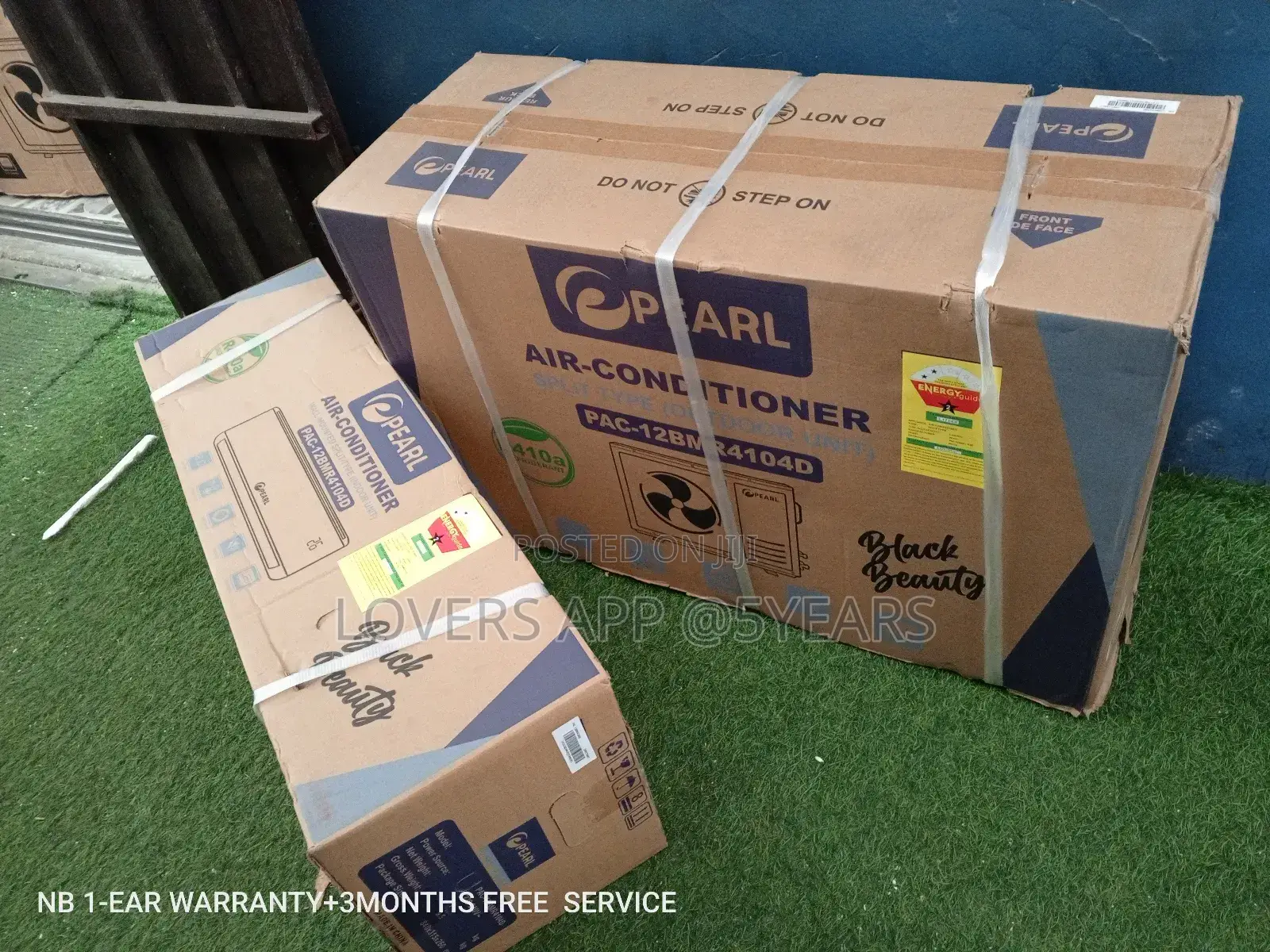 Pearl Air Conditioner Air Conditioner 1.5hp Black