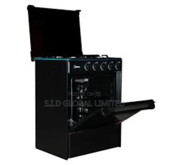 Incredible Midea-4 Burner-Gas-Cooker-M-Sniper60-Black