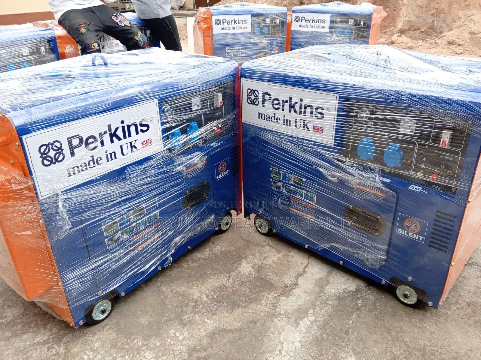 Perkins Silent Generator 13000watts 230V