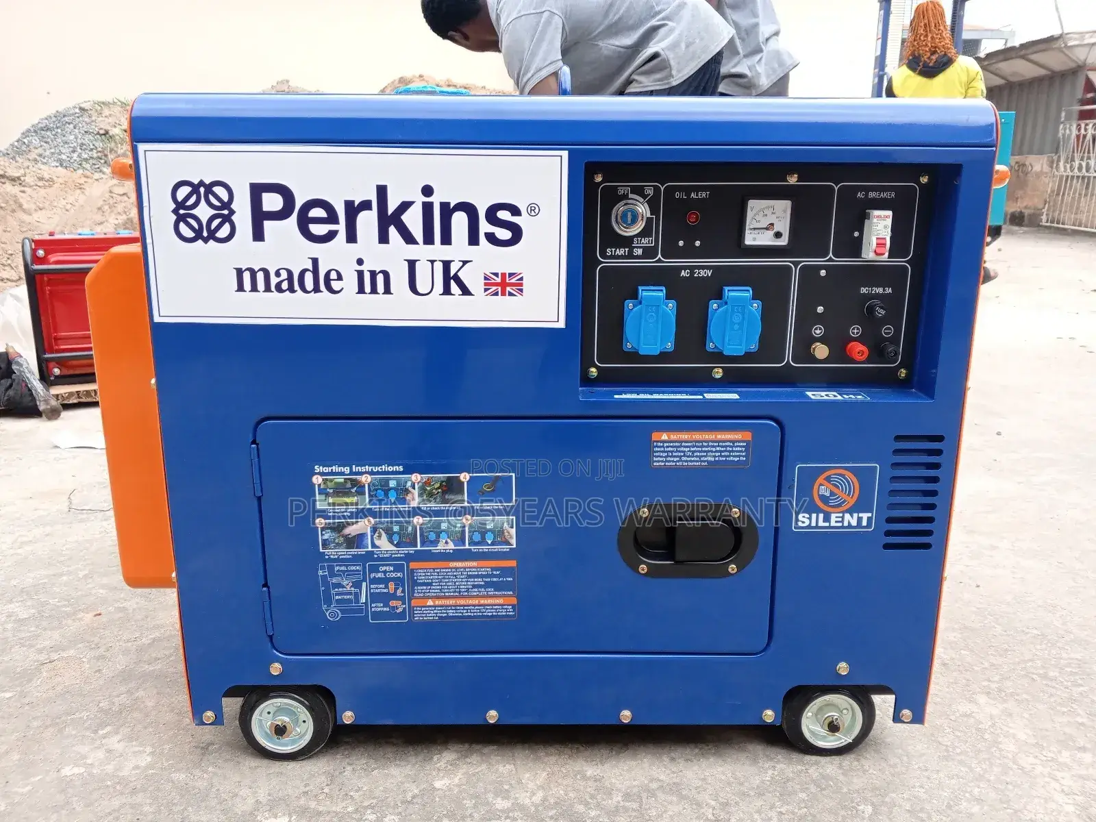 Perkins Generator Super Silent Generator Perkins 13000w