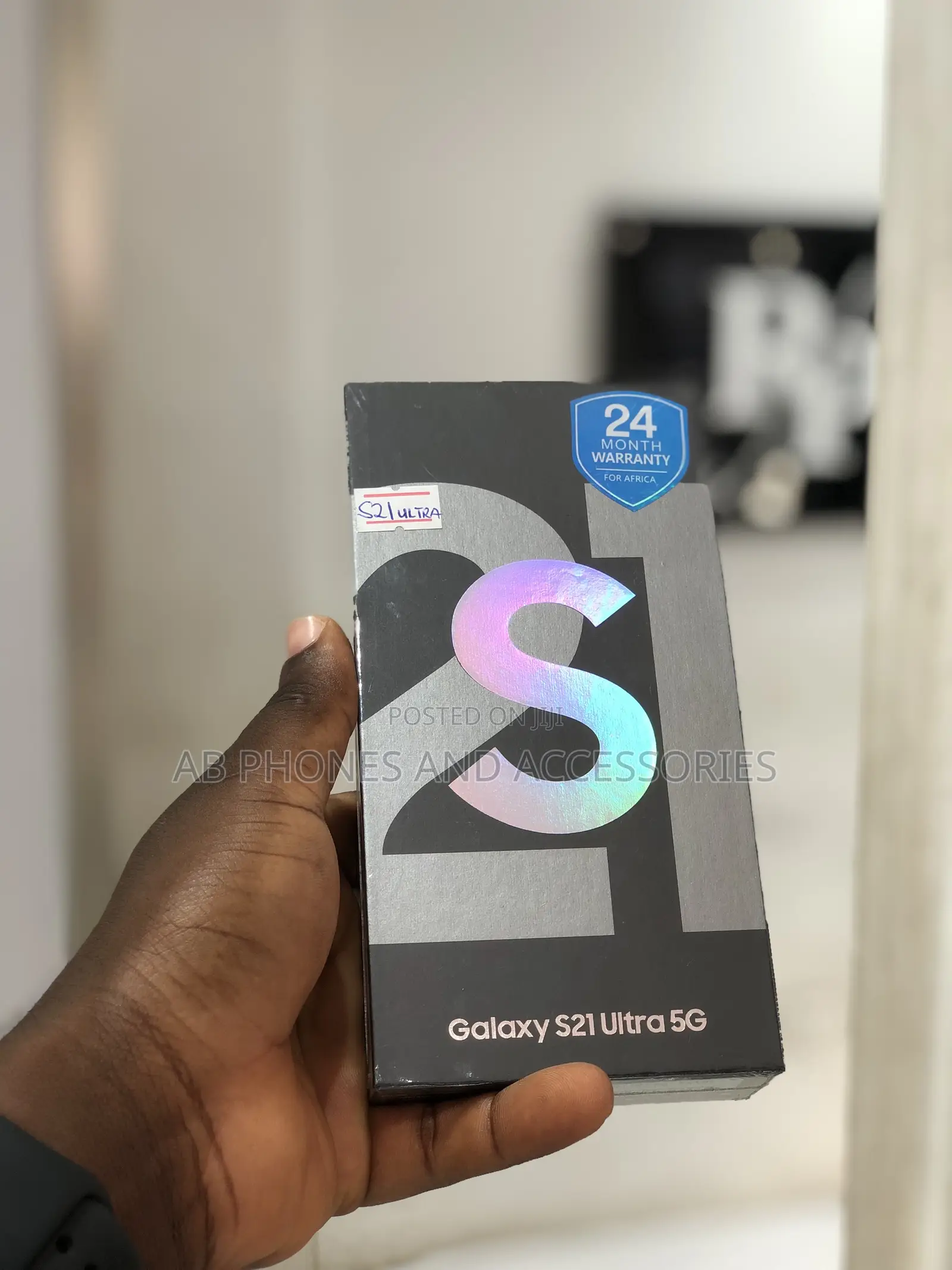 New Samsung Galaxy S21 Ultra 5G 256 GB Black