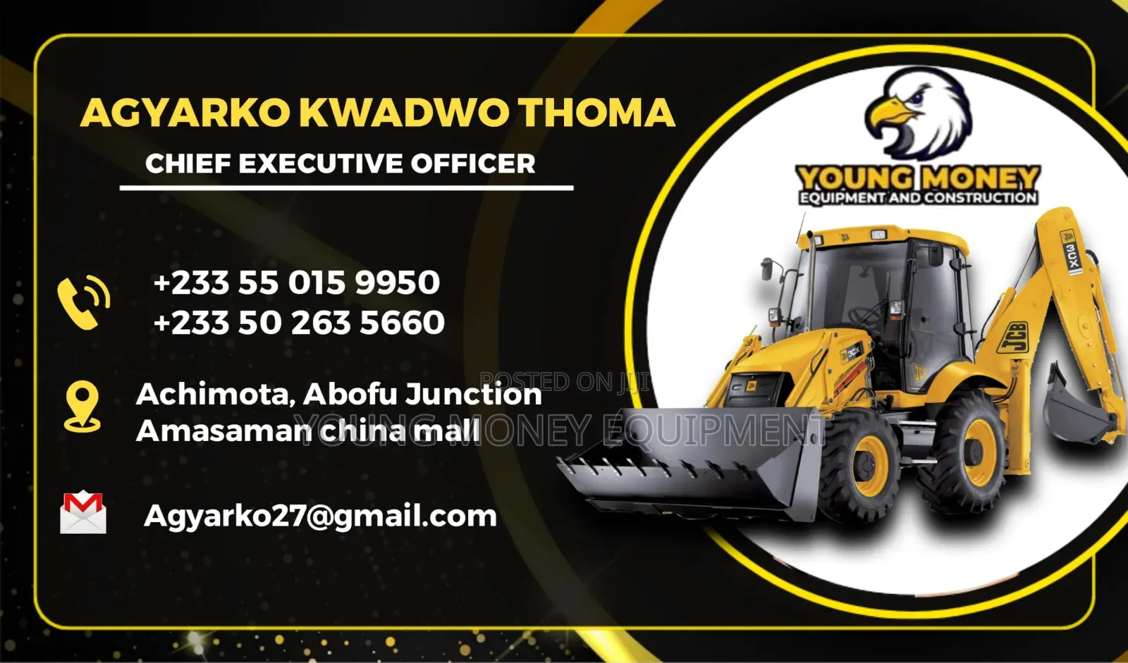 JCB Backhoe for Rent
