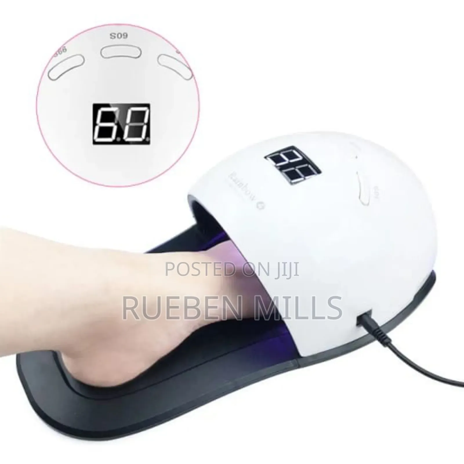 Multipurpose Foot and Hand Nail Dryer 2-in-1 UV LED Lights