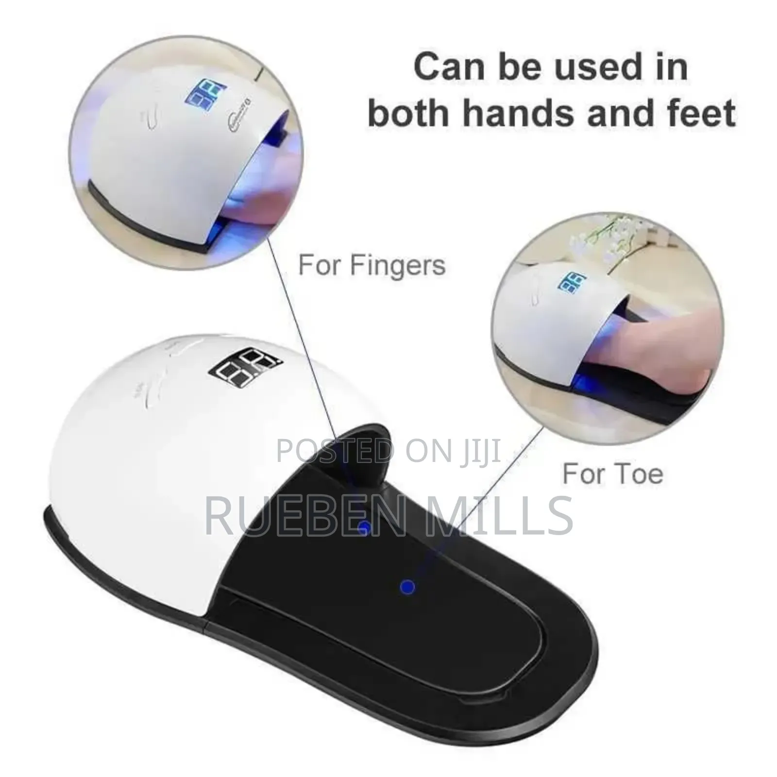 Multipurpose Foot and Hand Nail Dryer 2-in-1 UV LED Lights