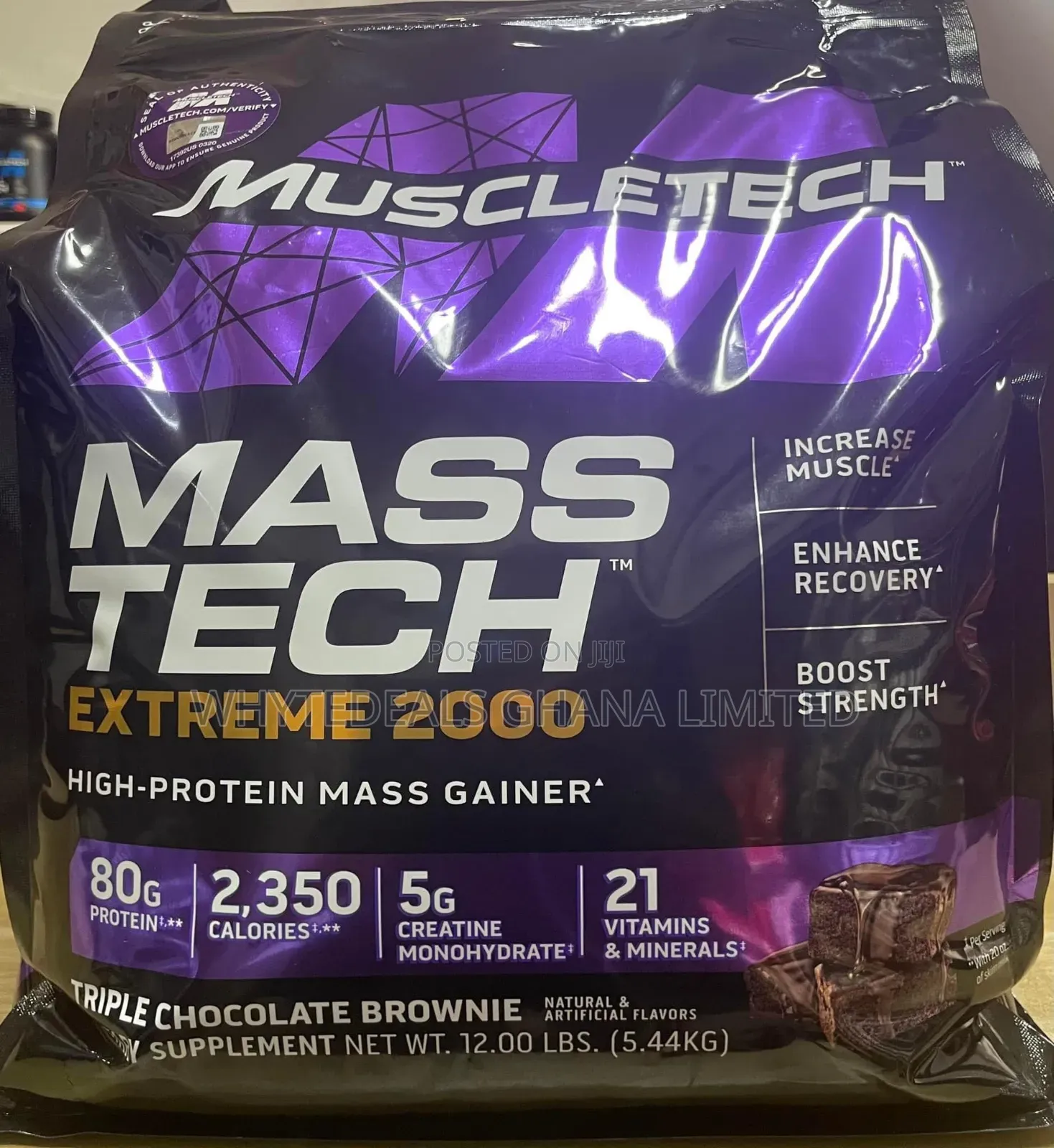BULKING TIME! Masstech Extreme 2000 VANILLA MILKSHAKE 12lbs