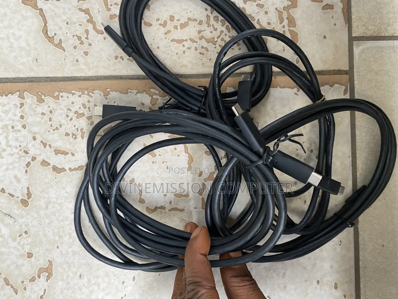 Original Uk Used Type C to Type C Cord/Cable for Laptop