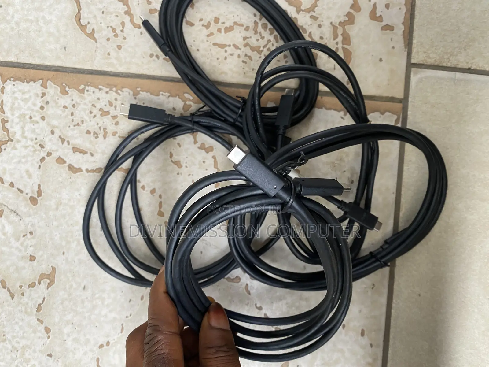 Original Uk Used Type C to Type C Cord/Cable for Laptop