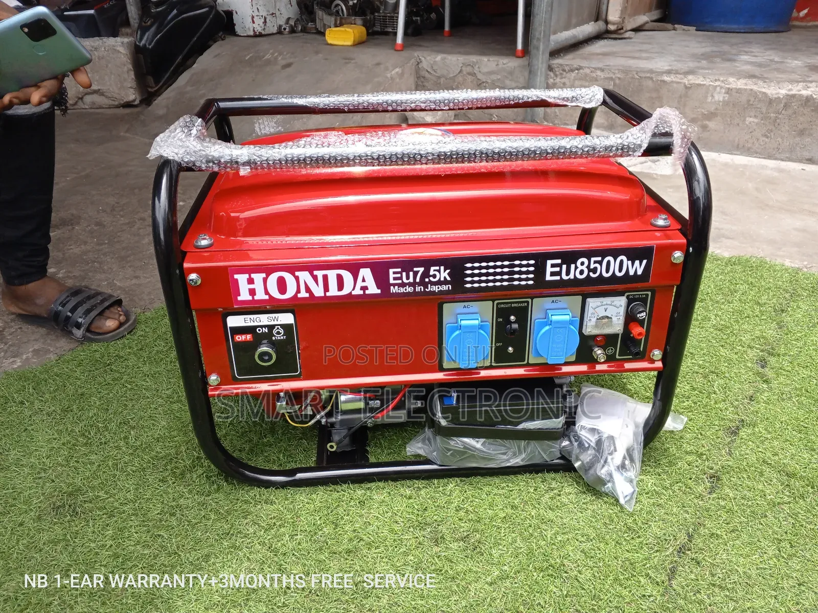 Desirable Honda Generator Silent Petrol 7. 8500W Generator