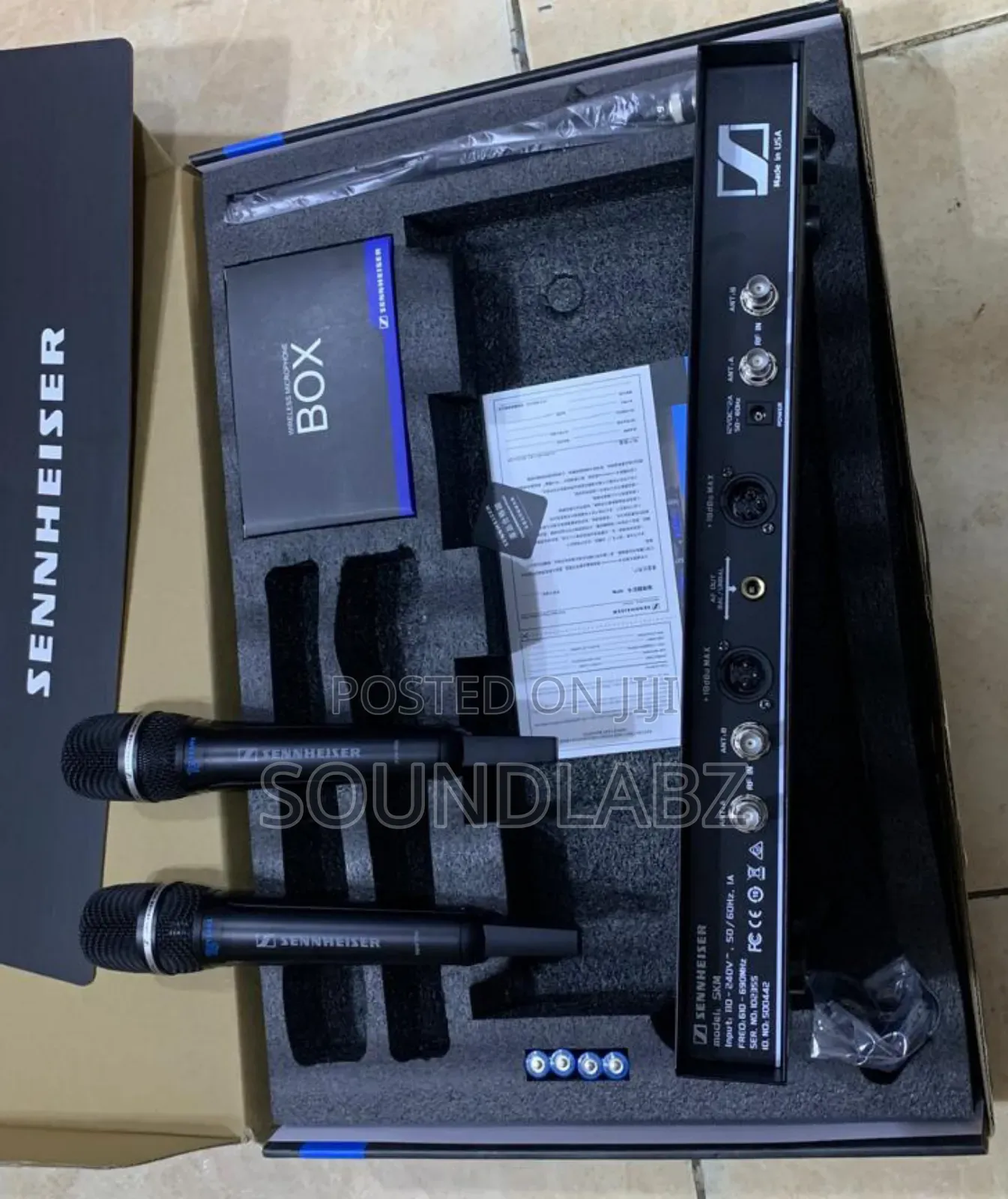 Sennheiser Skm9000 New Model Wireless Dual Microphone