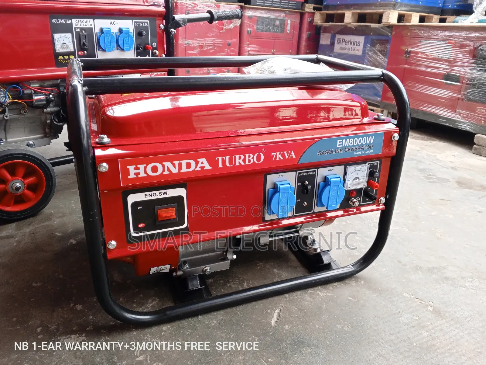 Honda Generator 7. 8000W Pullstart Silent Petrol Generator