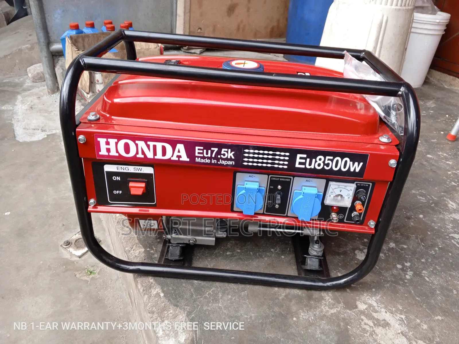 Generator Silent Petrol Pull Start