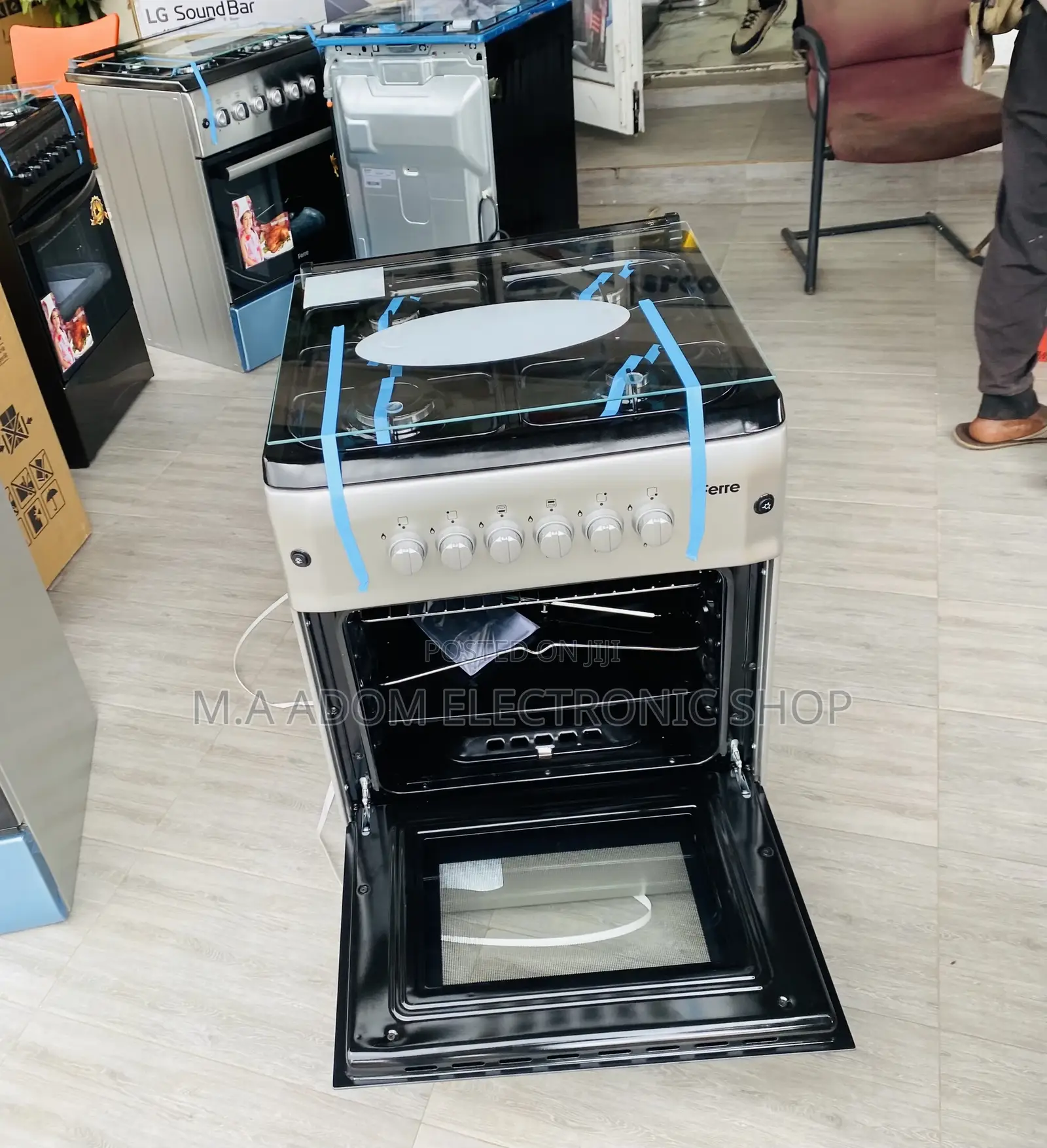 Newly in Stock Ferre 60x60 4 Gas Burner With Oven(Smart) 