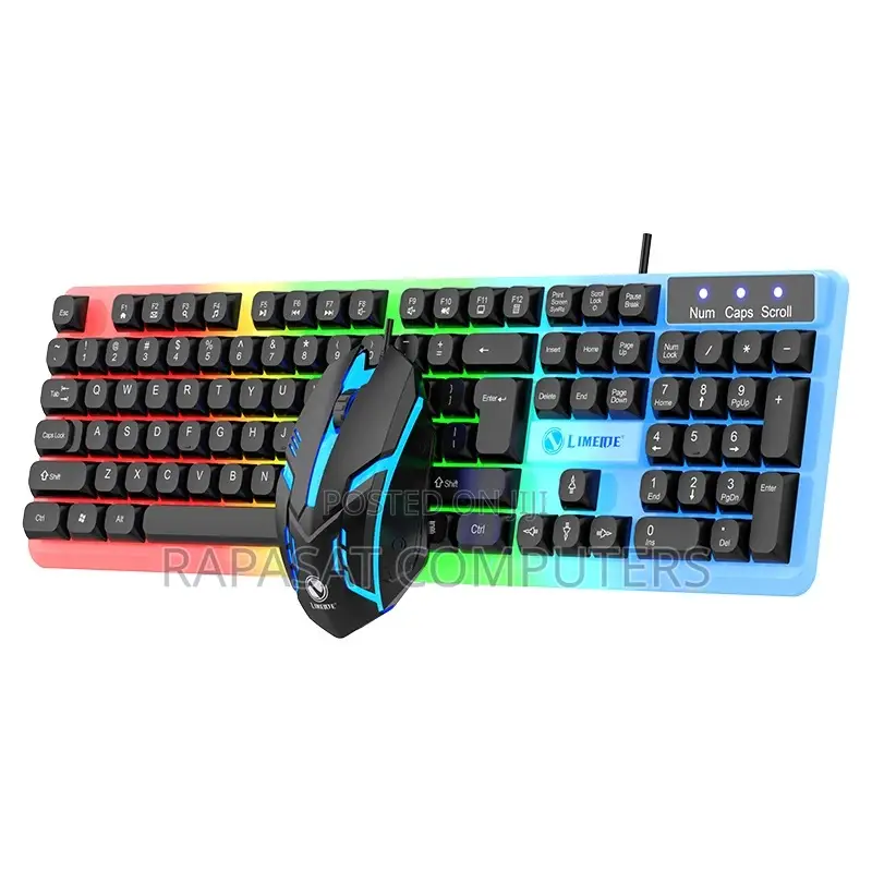 Limeide GTX350 Wired Gaming Keyboard and Mouse Combo