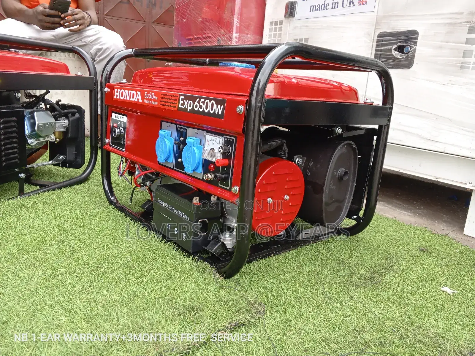 Honda Generator Silent Petrol Key Generator Eu5.0kva 6500W
