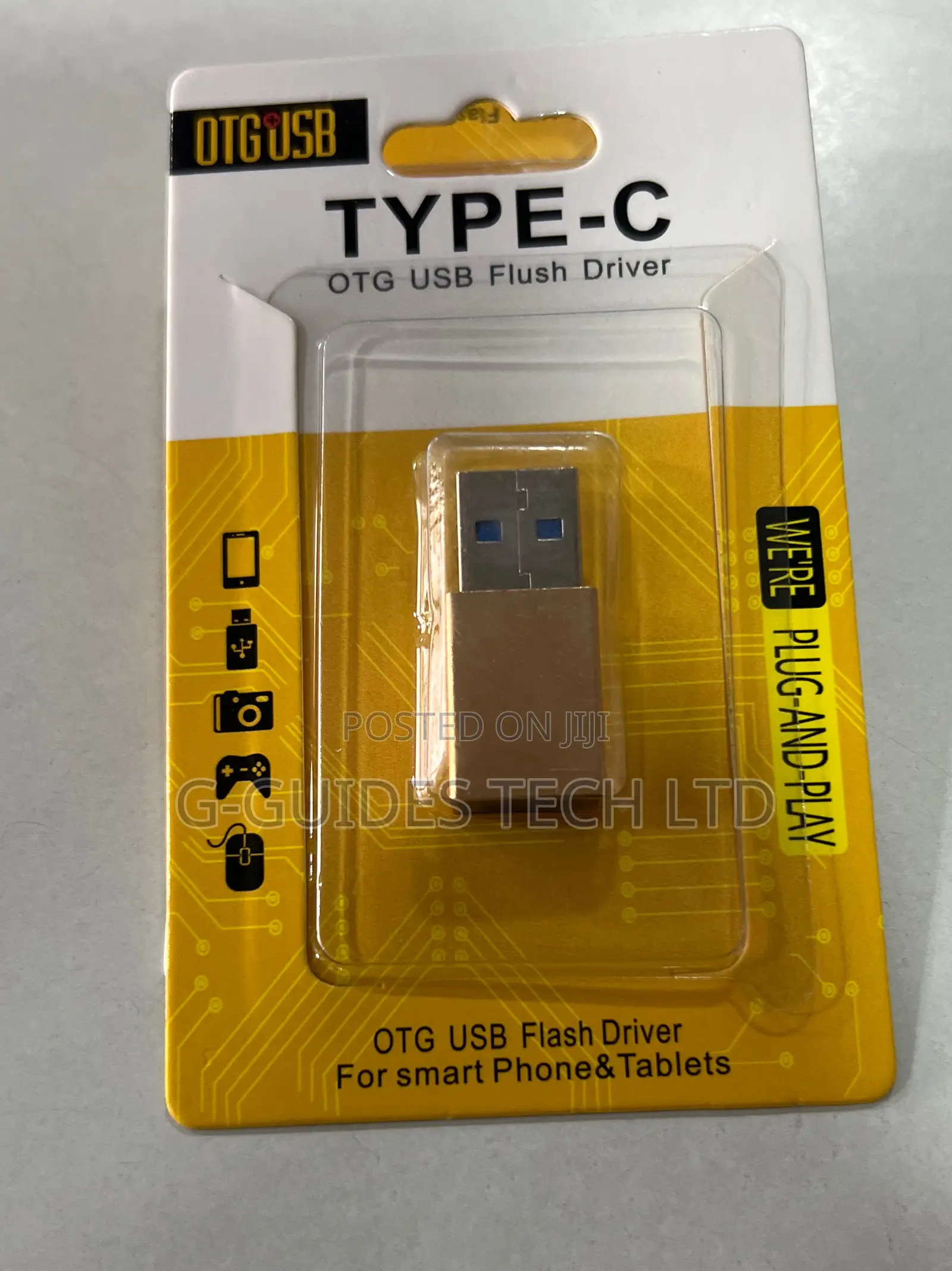 USB to Type-C Adapter, Type-C OTG USB Flush Drivers