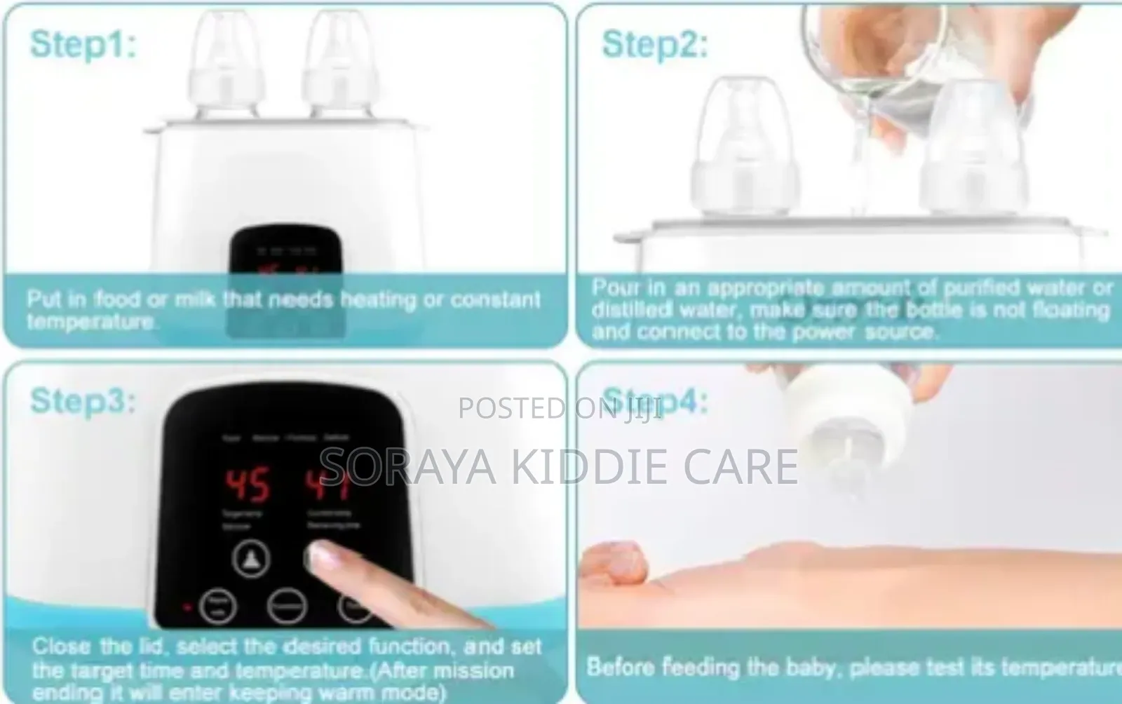 Dr Gym Bottle Warmer and Sterilizer