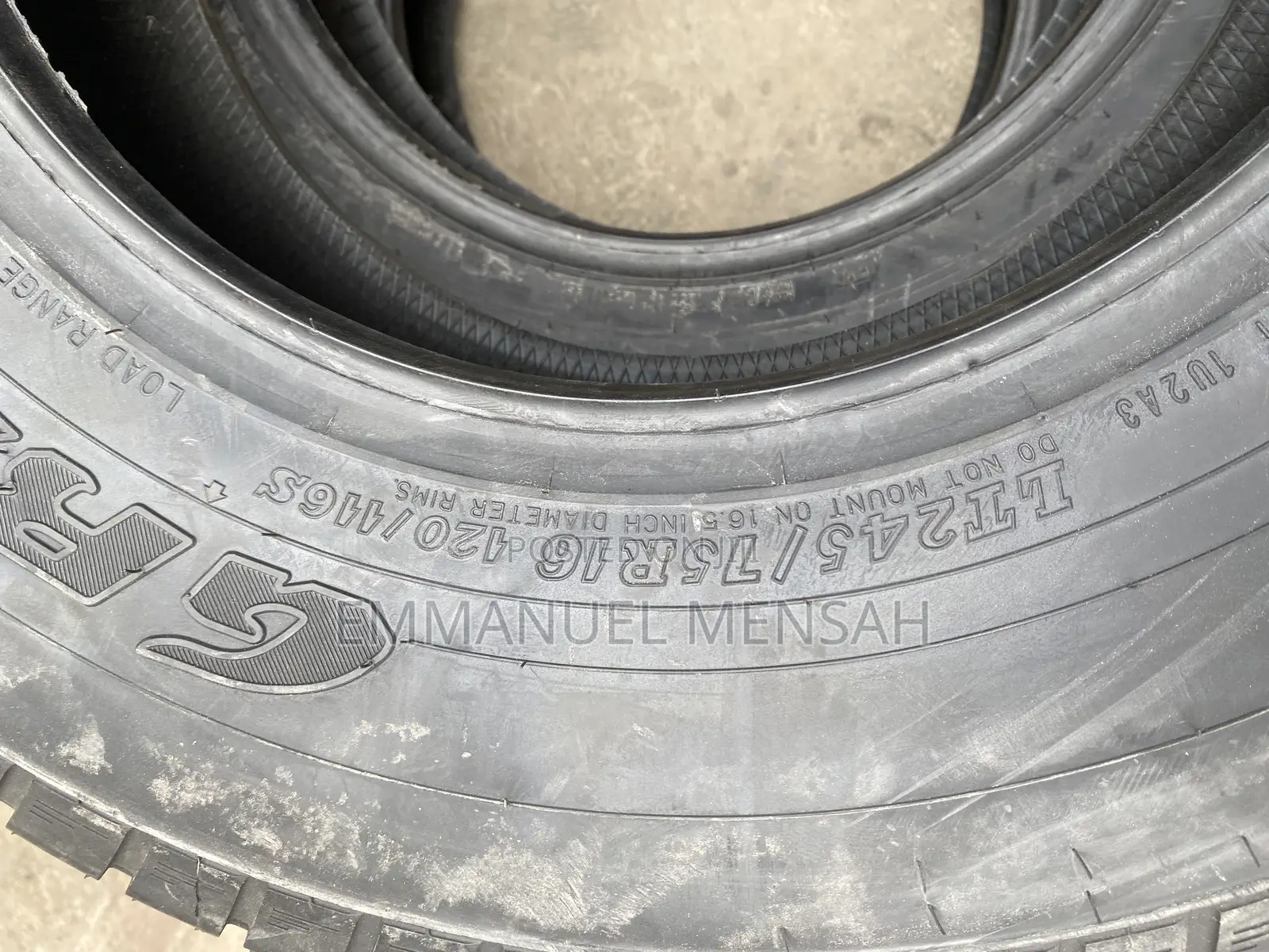 245/75r16 Lt Dunlop Grandtrek Tg5 10pr
