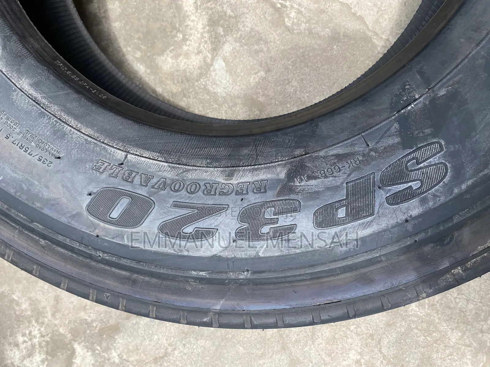 235/75r17.5 Dunlop Sp320 16pr 132/130l