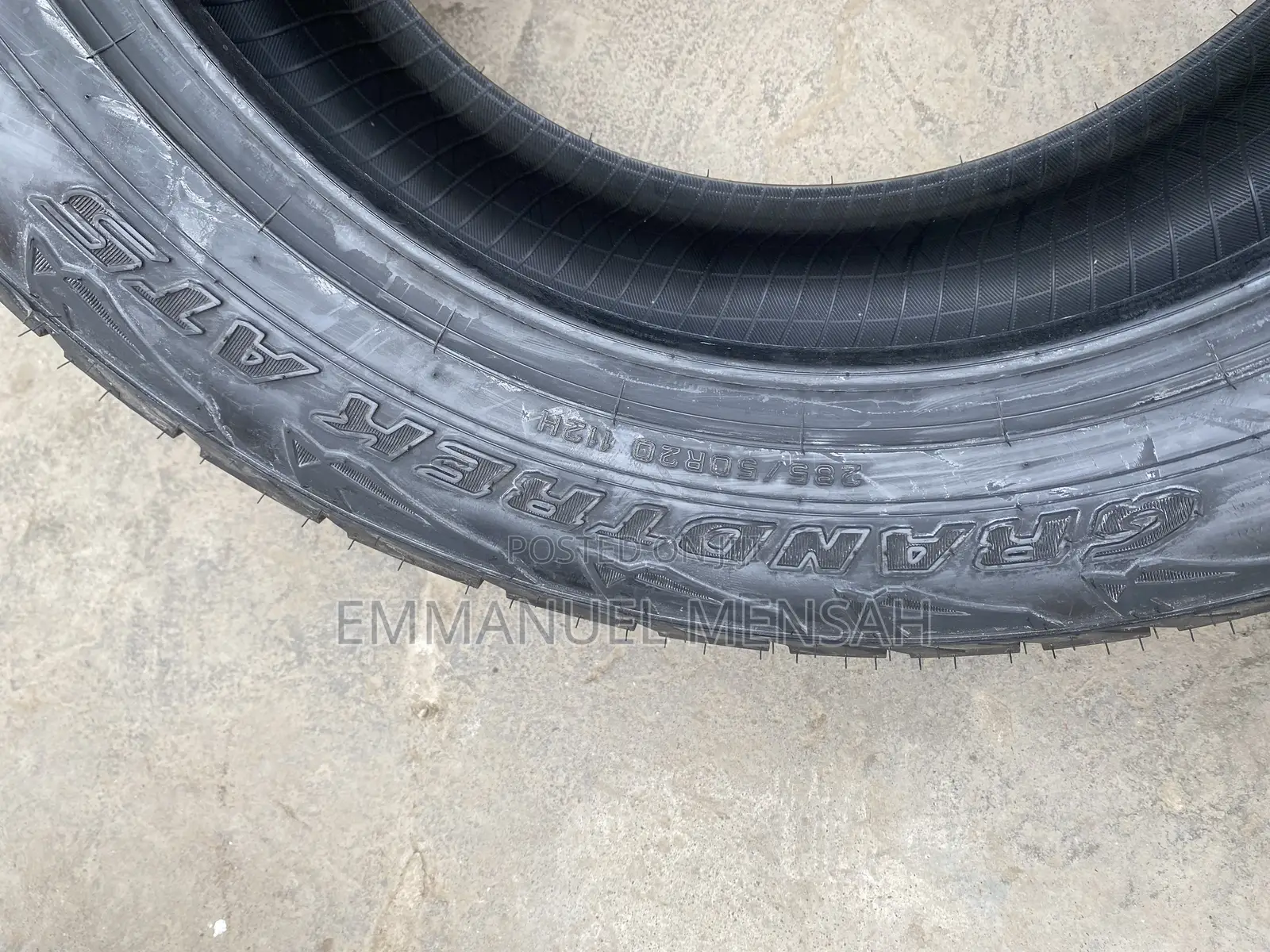 285/50r20 Dunlop Grandtrek At5