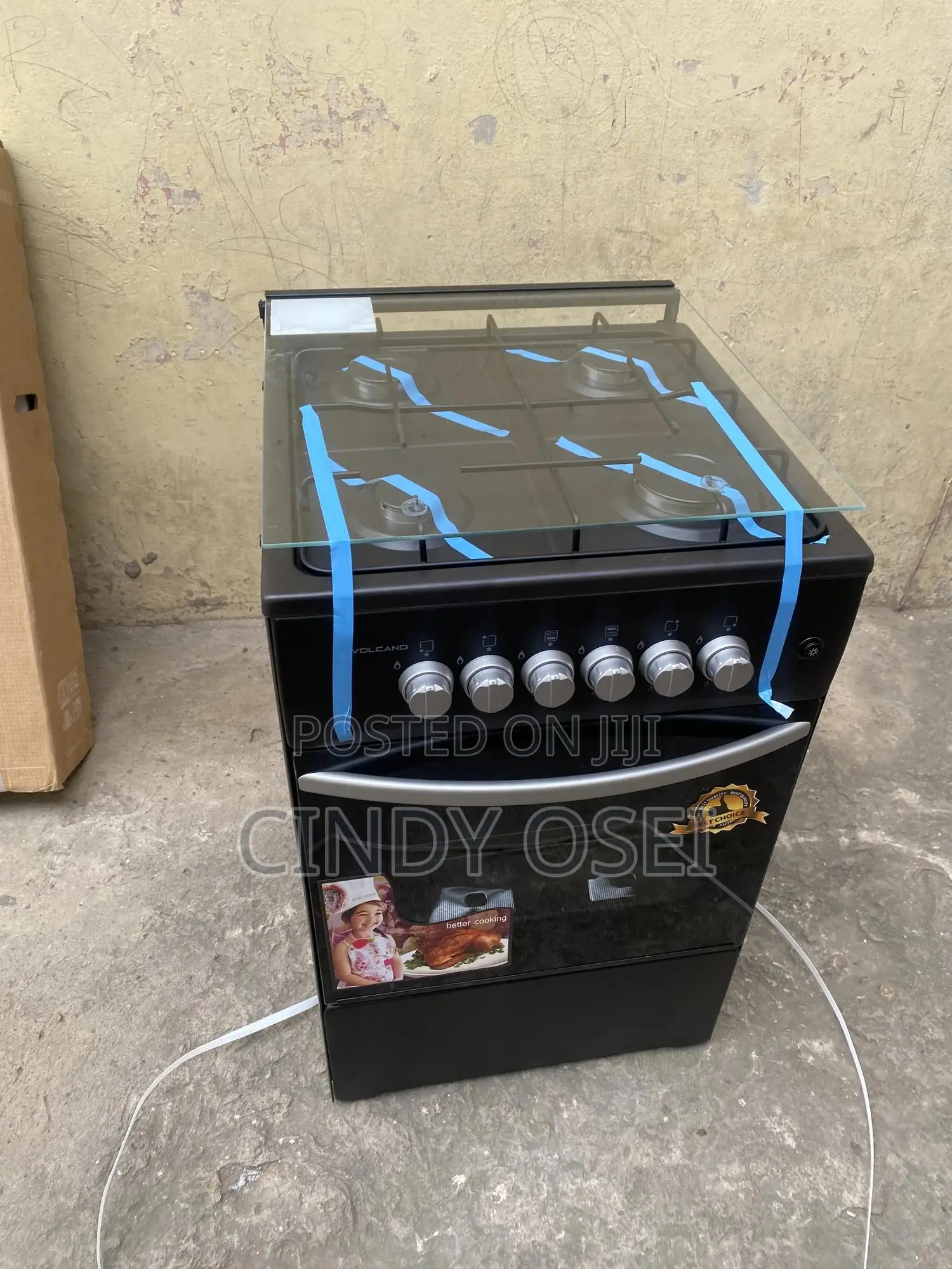 Very Delightful Volcano 4burner Gascookeroven Grill
